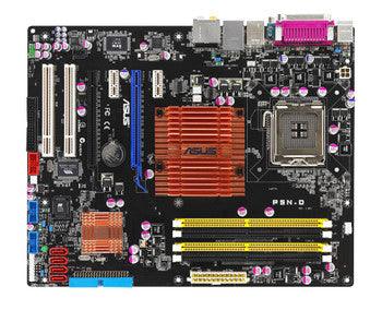 ASUS - 0026186D5BBE5 - P5N-D Socket LGA 775 Nvidia nForce 750i SLI Chipset Intel Core 2 Quad/ Core 2 Extreme/ Core 2 Duo/ Pentium Extreme/ Pentium D/ Pent