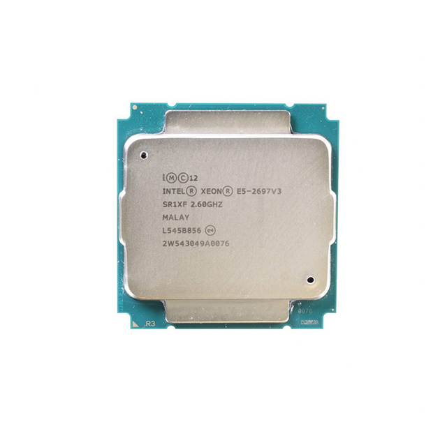 2.6GHz 35MB L3 Cache 9.6GT/s QPI Speed Socket FCLGA2011-3 22NM 145W Intel Xeon E5-2697V3 14 Core Processor