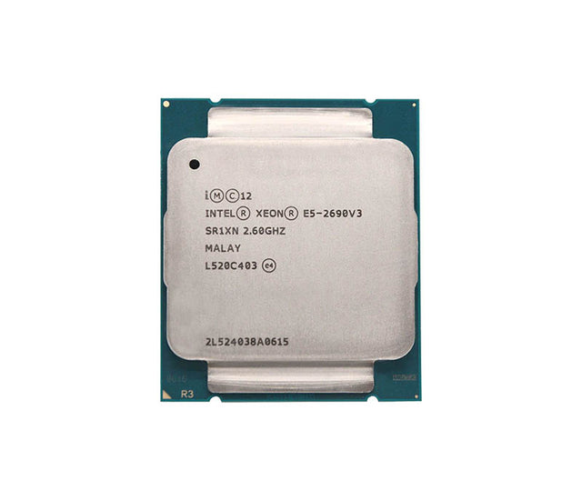 2.60GHz 9.60GT/s QPI 30MB L3 Cache Socket LGA2011-3 Intel Xeon E5-2690V3 12-Core Processor Uppgrade for ProLiant ML350 Gen9 Server