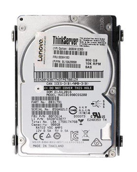 Lenovo - 00XH183 - 900GB 10000RPM SAS 12Gbps 2.5-inch Internal Hard Drive