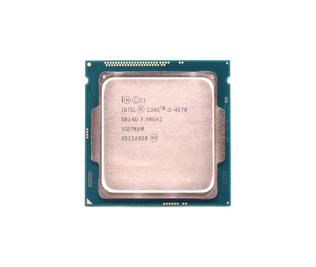 01001-006223DP - Asus 3.40GHz 5.00GT/s DMI2 6MB L3 Cache Socket FCLGA1150 Intel Core i5-4670 Quad-core (4 Core) Processor