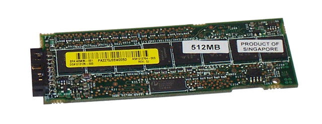 013126-000 HP 512MB 40-Bit DDR Battery Backed Write Cache (BBWC) Memory Board for Smart Array P400 Controller