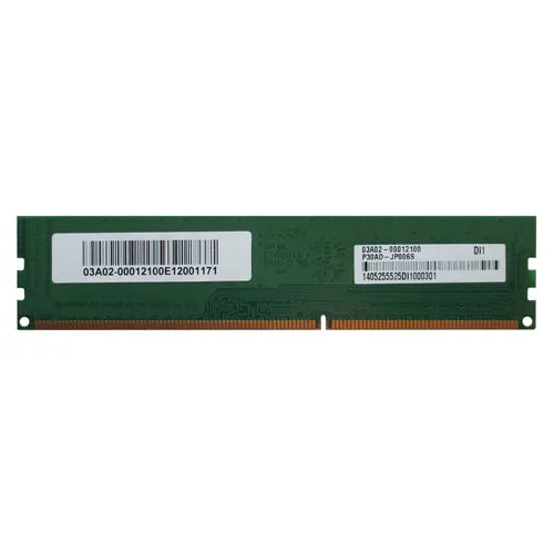 03A02-00012100 Asus 4GB DDR3-1600MHz PC3-12800 Non-ECC Unbuffered UDIMM CL11 2Rx8 1.5V 240-Pin Memory Module