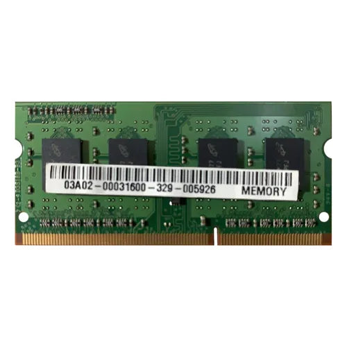 03A02-00031600 Asus 2GB DDR3-1600MHz PC3-12800 Non-ECC Unbuffered SODIMM CL11 1Rx8 1.5V 204-Pin Memory Module