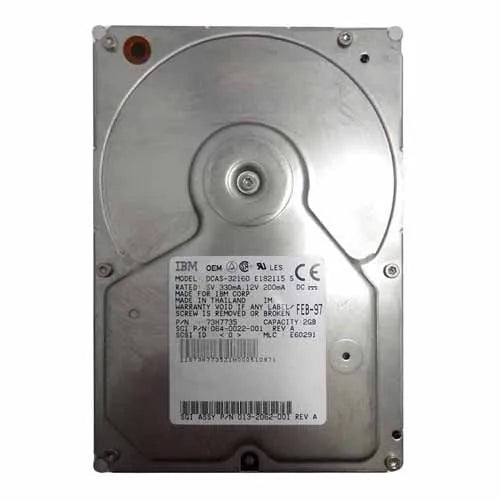 064-0022-001 SGI 2GB SCSI 80-Pin Hard Drive