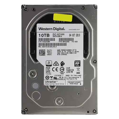 0B42266 Western Digital Ultrastar DC HC330 10TB 7200RPM SAS 12Gb/s 256MB Cache (512) 3.5-Inch Hard Drive