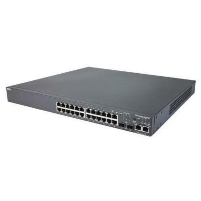 PowerConnect 3424 24 x Ports 10/100Base-T Managed Rack-mountable Fast Ethernet Network Switch