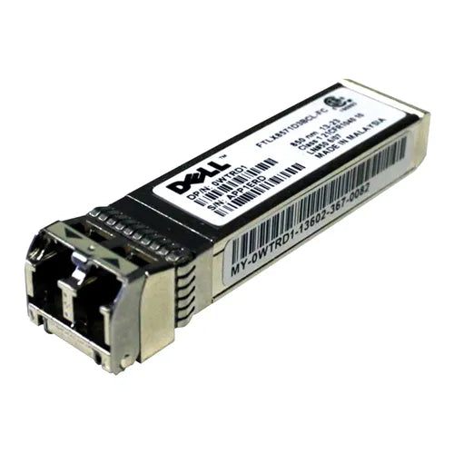 0WTRD1 Dell 10Gbps 10GBase-SR Multi-mode Fiber 300m 850nm Duplex LC Connector SFP+ Transceiver Module