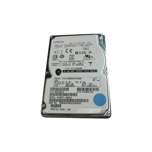 Ultrastar C10K600 Series 600GB 10000RPM SAS 6Gb/s 64MB Cache SFF TCG 2.5-inch Enterprise Hard Drive