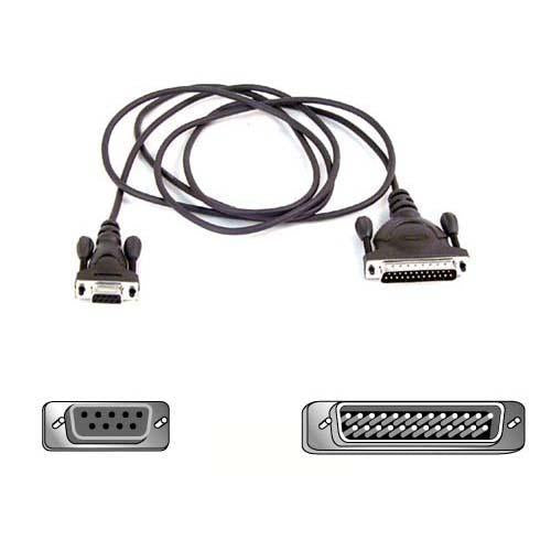 F2L044-10 Belkin AT Serial Prntr/Pltr Cable Premium DB9F/DB25M 10'Sh