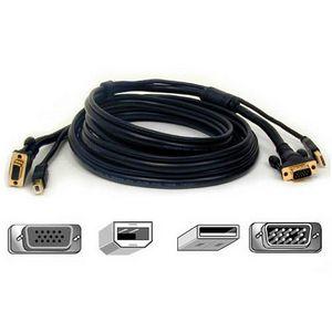 F3X1895-10-GLD Belkin Omnvw Alln1 USB Gold Kit Hddb15M/F USB-A/B