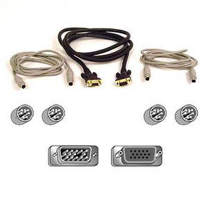 A3X983 Belkin Pro Series OmniView KVM Cable Kit 6ft