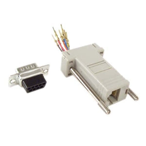 F4C190 Belkin Db9 Male to Rj45 Female Non-Assembled Connector Kit