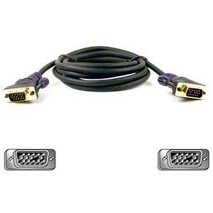 F2N028-06-GLD Belkin Gold Series Monitor Replacement Cable HD-15 Male HD-15 Male Monitor 6ft