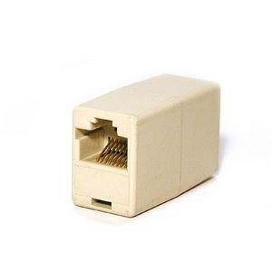 R6G089-S Belkin Rj45 Modular Coupler Straight Rj45f To Rj45f Ivory (Refurbished)