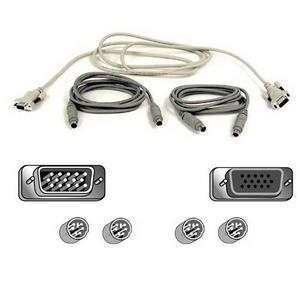 A3X982-20-KIT Belkin Pro Series OmniView 20-ft KVM PS/2 Cable Kit