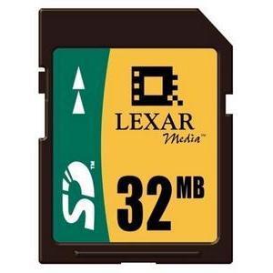 SD032231 Lexar 32MB SD Flash Memory Card