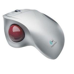 904346-0403 Logitech Cordless TrackMan Wheel Trackball Wireless Optical 3-Buttons