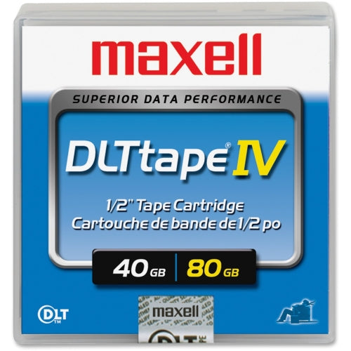 183270 Maxell 40GB/70GB/80GB(Compressed) DLT IV 1/2-inch Tape Media Cartridge for DLT4000, 7000 and 8000