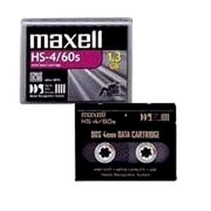 332010 Maxell 1.3GB(Native) / 2.6GB(Compressed) DDS-1 4mm Tape Media Cartridge