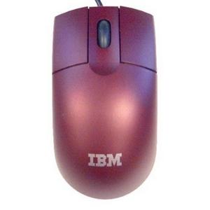 31P8202 IBM 3-Button USB Optical Scroll Wheel Mouse Red