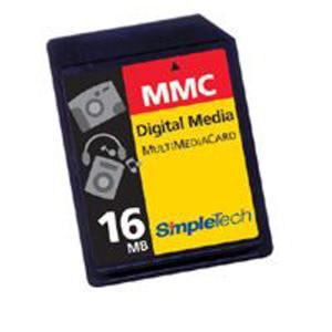 STI-MMC/16 SimpleTech 16MB MMC Flash Memory Card