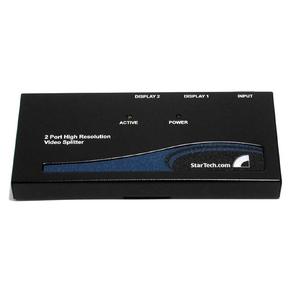 ST122PRO StarTech 2-Port 350MHz High Resolution VGA Video Splitter