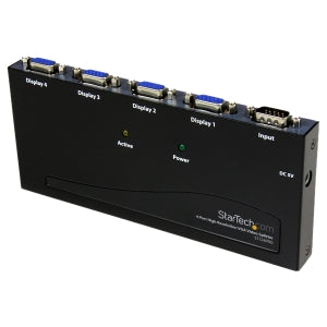 ST124PRO StarTech 4-Port 350MHz High Resolution VGA Video Splitter