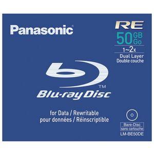 LMBE50DE Panasonic 2x 50Gb Dual Layer Blu-ray Rewritable Disc