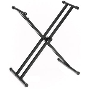 PKBX2 Yamaha Adjustable Double X-Style Keyboard Stand Steel Black