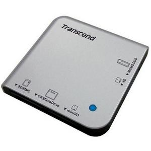 TS-RD13S Transcend External USB (13-in-1) Card Reader (Silver)