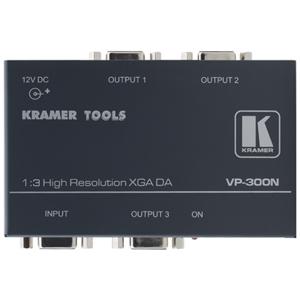 VP-300N Kramer 1:3 Xga Da Dc Coupled Selectable Sync Impedance