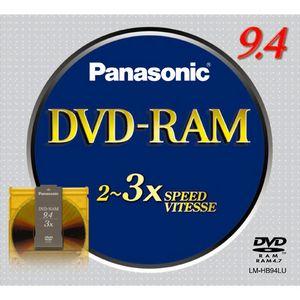 LMHB94LU Panasonic 9.4Gb Rewritable Single Sided DVD-RAM Media