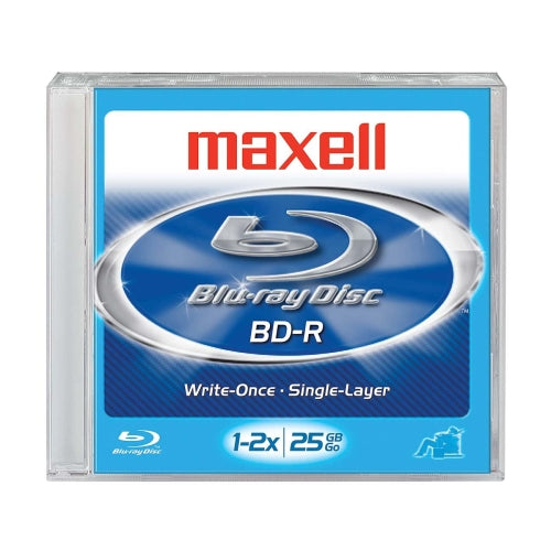 631001 Maxell 25GB 2x BD-RE Blu-Ray Rewritable Optical Media