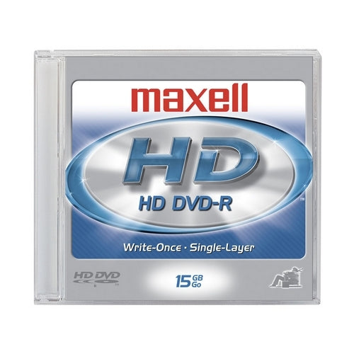 640001 Maxell 15GB DVD-R High-Definition HD Optical Media