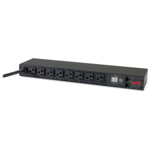 AP7801 APC 1920-Watts 120V 8 Outlets 1U Rack-Mountable Power Distribution Unit (PDU) (Refurbished)