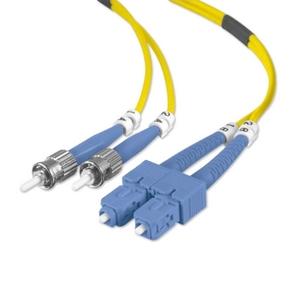 F2F80207-02M Belkin Patch Cable SC Single Mode (Male) ST Single Mode (Male) 6.6ft Fiber Optic 8.3 / 125 Yellow