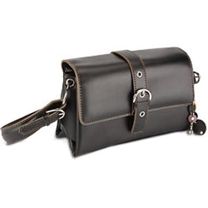 8156234 Kodak Camera Handbag Top-loading Leather Black