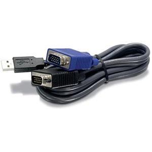 TK-CU10 TRENDnet 10ft Usb Vga Kvm Cbl Kit W/ Aud