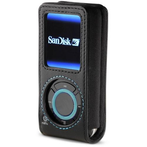 F8M048-BLK Belkin Holster Case for Sansa e200 Leather Black