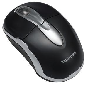 PA3573U-1ETA Toshiba Bluetooth Laser Mouse Silver/Black Laser Black