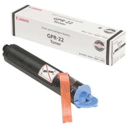 0386B003 Canon GPR 22 Black Toner Cartridge Laser Black (Refurbished)