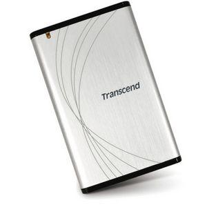 TS0GSJ25S Transcend StoreJet 2.5 USB Aluminum Housing Portable Hard Drive (Silver)