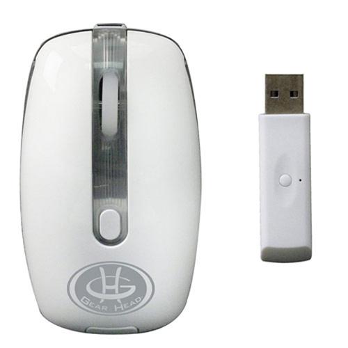 OM5500WR Gear Head Wireless Rechargeable Optical Mouse Optical USB