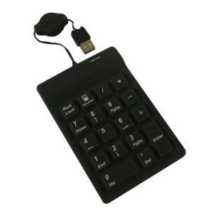 AKP-218 Adesso 18Keys USB Flexible Waterproof Washable Numeric Keypad