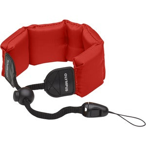 202212 Olympus Floating Foam Camera Strap Red