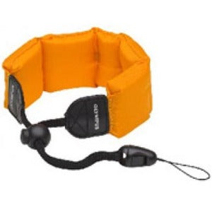 202204 Olympus Floating Foam Camera Strap Orange