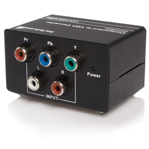 CPNT2VGAA StarTech Converge A/V Component (YPbPr) to VGA with Audio Converter