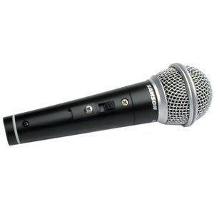 SCR21S Samsung Samson Cardioid Handheld Microphone 500 Ohm 3-pin XLR Male