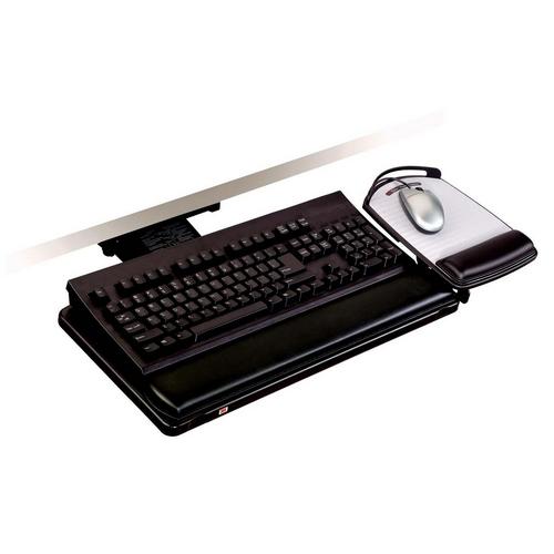 AKT101LE-A1 3M Positive Locking Keyboard Tray Highly Adjustable Platform 17-3 (Refurbished)